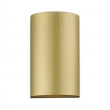  22061-32 - 1 Light Satin Gold Outdoor / Indoor ADA Small Sconce