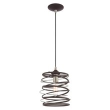  41320-07 - 1 Lt Bronze Mini Pendant