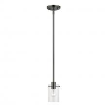  46151-46 - 1 Light Black Chrome Single Pendant