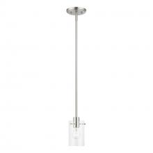  46151-91 - 1 Light Brushed Nickel Single Pendant