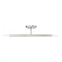  46842-91 - 2 Light Brushed Nickel Semi-Flush