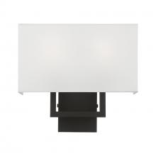  50990-04 - 2 Light Black ADA Sconce