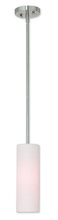  52130-91 - 1 Light Brushed Nickel Mini Pendant