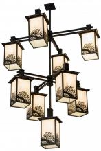 Meyda Blue 180016 - 48"W Hyde Park Apple Branch 9 LT Chandelier