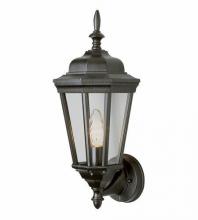  TG 4095 BK - Trans Globe Lighting 4095 BK San Rafael Collection One Light Outdoor Wall Lantern in Black Finish