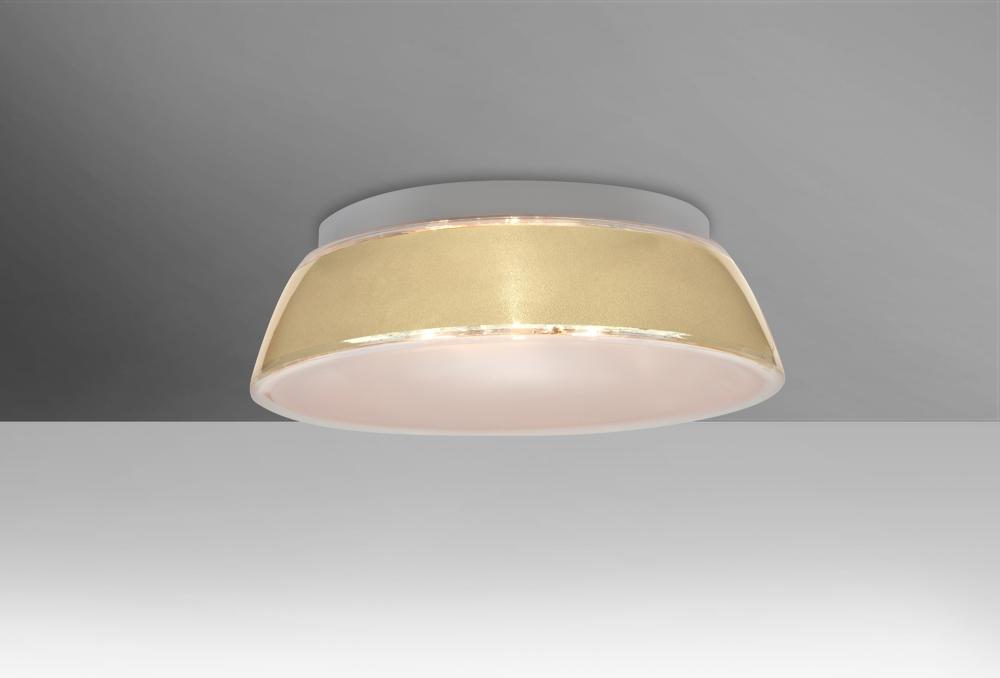 Besa, Pica 11 Ceiling, Creme Sand, 1x9W LED