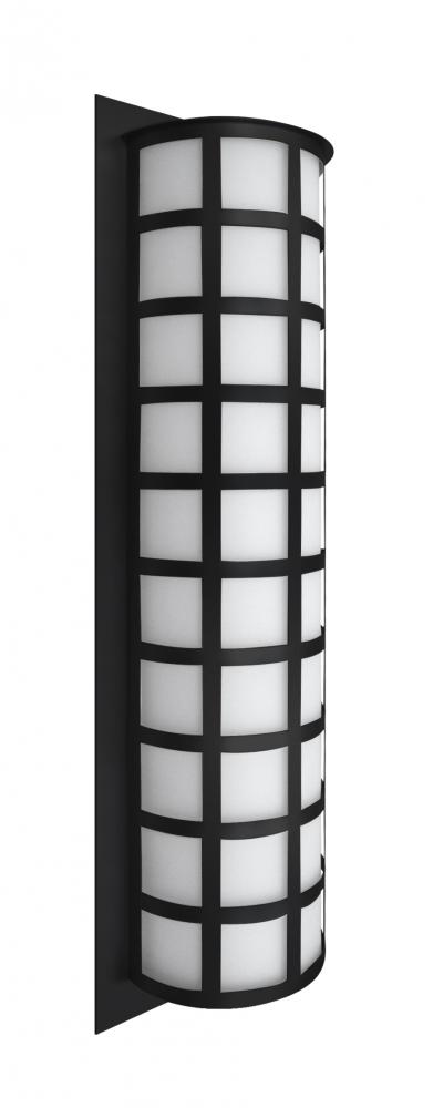 Besa Outdoor Scala 28 Black White Acrylic 3x8W LED