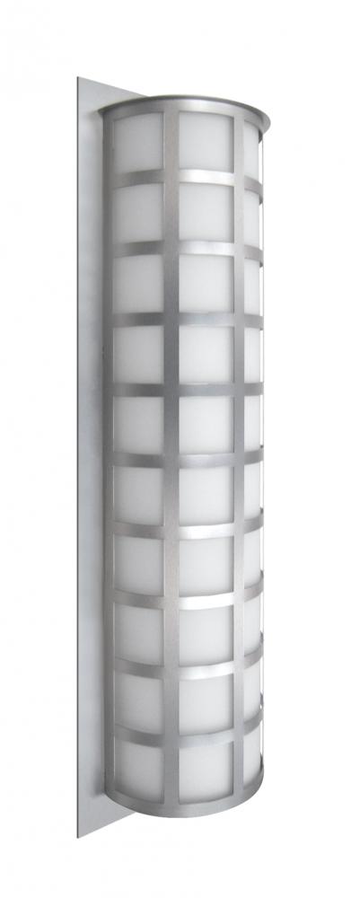 Besa Outdoor Scala 28 Silver White Acrylic 3x8W LED