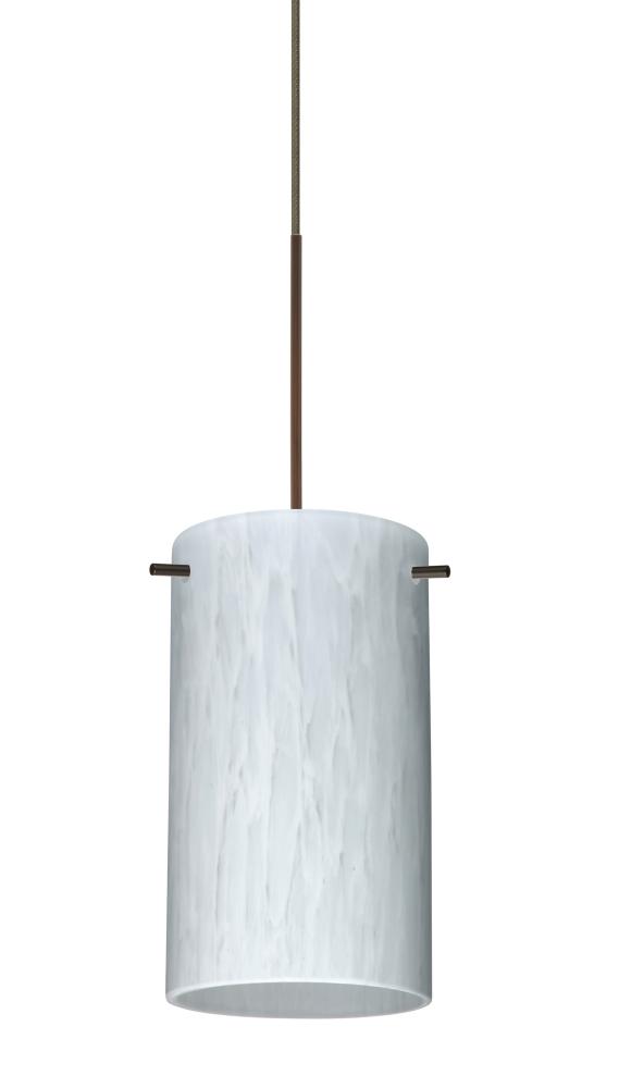 Besa Stilo 7 Pendant Carrera Bronze 1x5W LED