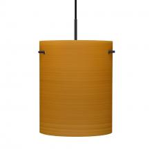  1JT-4006OK-BK - Besa Tamburo 8 Pendant, Oak, Black Finish, 1x100W MAX E26 Base