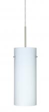 Besa Lighting 1JT-412307-SN - Besa Stilo 10 Pendant Satin Nickel Opal Matte 1x100W Medium Base