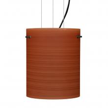  1KG-4006CH-BK - Besa Pendant Tamburo 8 Black Cherry 1x100W MAX E26 Base