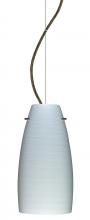 Besa Lighting 1KX-1512KR-BR - Besa Tao 10 Cable Pendant Chalk Bronze 1x75W Medium Base