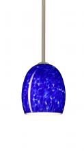 Besa Lighting 1TT-169786-LED-SN - Besa Lucia LED Pendant Blue Cloud Satin Nickel 1x9W LED