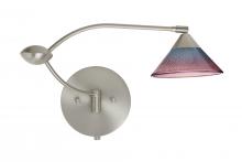 Besa Lighting 1WU-117691-SN - Besa Wall Kona Satin Nickel Bi-Color 1x50W Halogen Gy6.35