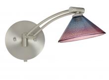 Besa Lighting 1WW-117691-SN - Besa Wall Kona Satin Nickel Bi-Color 1x50W Halogen Gy6.35