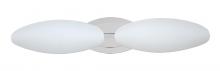 Besa Lighting 2WM-272707-CR - Besa Wall Aero Chrome Opal Matte 2x60W G9