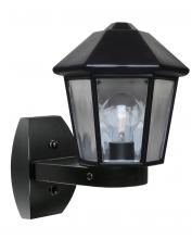 Besa Lighting 327257-WALL - Costaluz 3272 Series Wall Black 1x75W A19