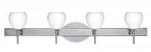 Besa Lighting 4SW-560507-LED-CR - Besa Wall Tay Tay Chrome Opal Matte 4x5W LED