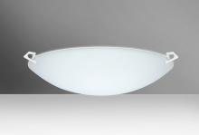  841925-MED-WH - Besa Ceiling Sonya 17 White Satin Frost 3x100W Medium Base