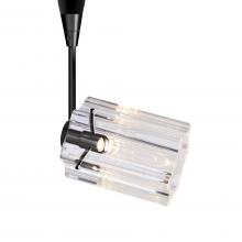  RSP-ICE4CL-BK - Besa Ice 4 Spotlight, Clear Glass, Black Finish, 1x35W MAX GY6.35 Base