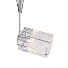  RSP-ICE4CL-SN - Besa Ice 4 Spotlight, Clear Glass, Black Finish, 1x35W MAX GY6.35 Base