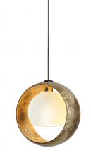  RXP-4293GG-BR - Besa Pendant Pogo Bronze Gold/Inner Gold 1x35W Halogen