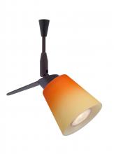  SP-5042OP-BR - Besa Spotlight Canto 3 Bronze Bicolor Orange/Pina 1x35W Halogen Mr11