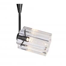  SP-ICE4CL-BK - Besa Ice 4 Spotlight, Clear Glass, Black Finish, 1x35W MAX GY6.35 Base