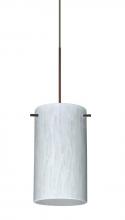 Besa Lighting 1XT-440419-BR - Besa Stilo 7 Pendant Bronze Carrera 1x50W Halogen