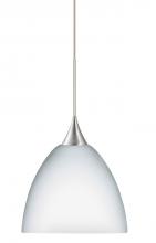 Besa Lighting XP-757007-SN - Besa Pendant Sasha Satin Nickel Opal Matte 1x50W GY6.35