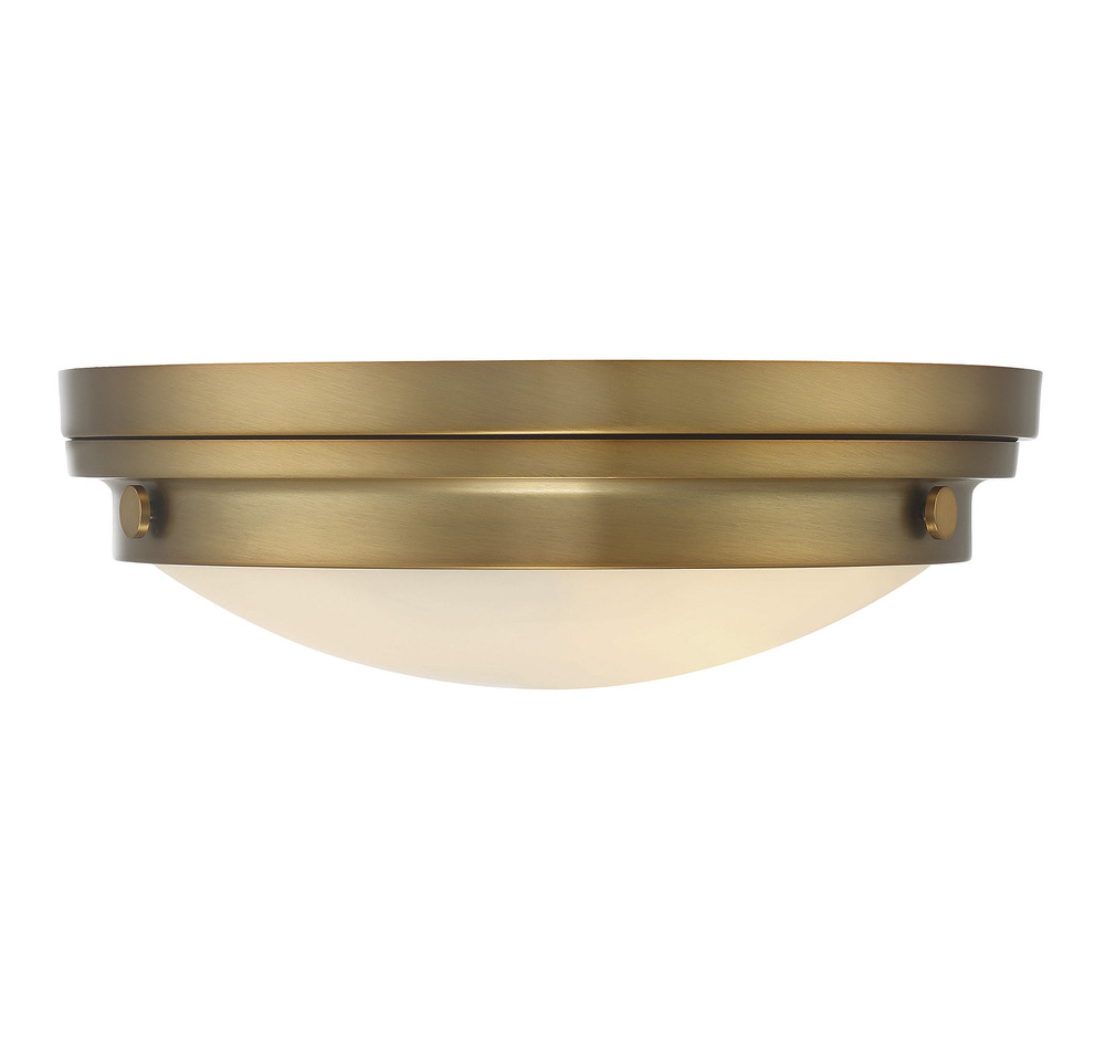 Lucerne 3-Light Ceiling Light in Warm Brass