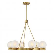  1-1014-6-322 - Darien 6-Light Chandelier in Warm Brass