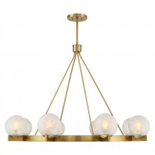  1-1015-8-322 - Darien 8-Light Chandelier in Warm Brass