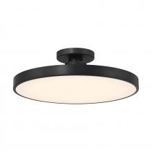  6-2969-1-89 - Thayer 1-Light LED Ceiling Light in Matte Black