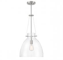  7-7006-1-SN - Foster 1-Light Pendant in Satin Nickel