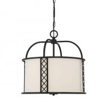  7-8202-3-89 - Rockford 3-Light Pendant in Matte Black