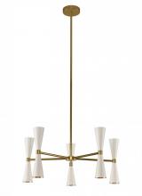 Kalco 310470WVB - Milo 5 Arm Chandelier