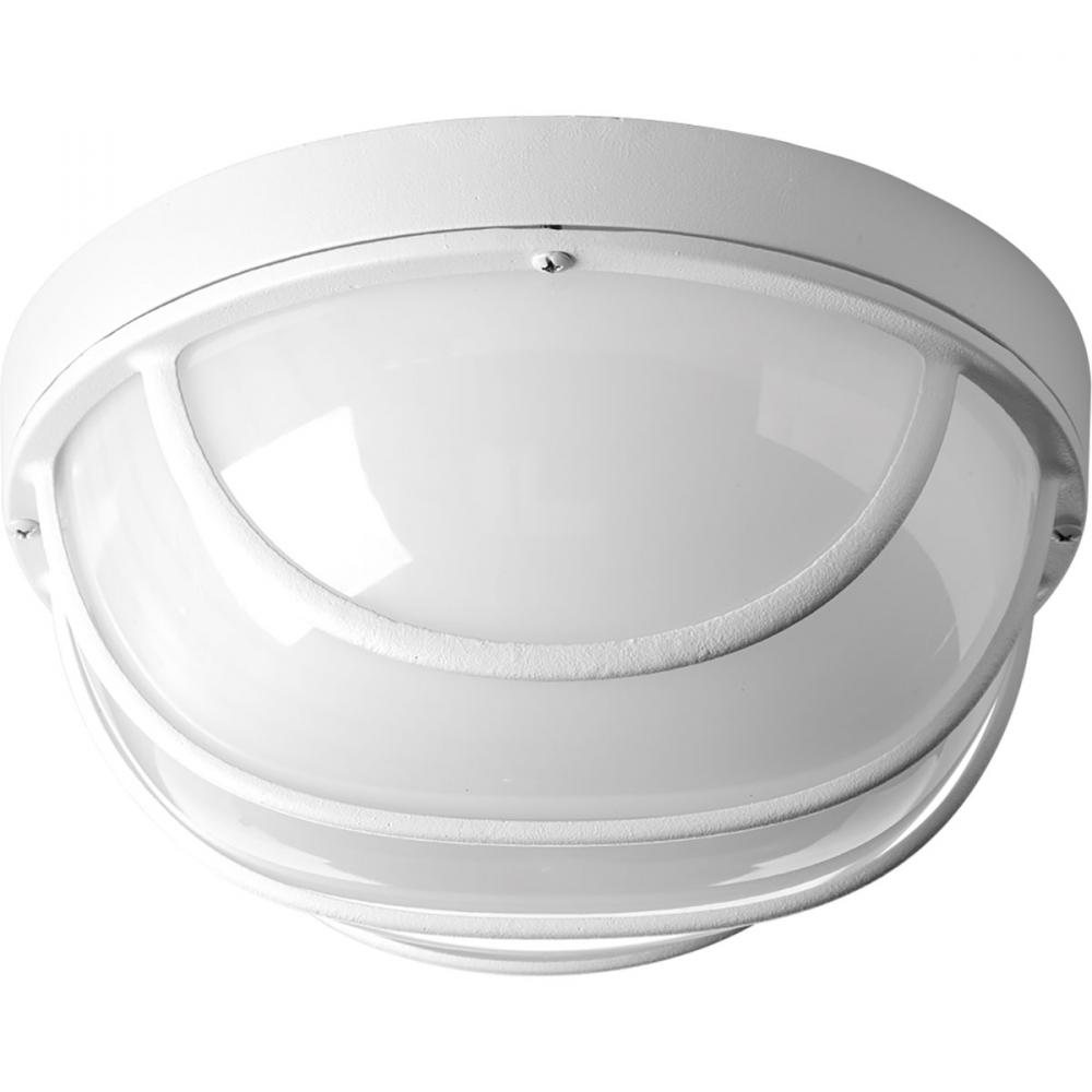 One-Light 9-1/2" LED Wall or Ceiling Bulkhead