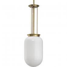  P500476-191 - Alisse Collection One-Light Brushed Gold New Traditional Pendant Light