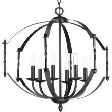  P4711-31 - Greyson Six-Light Chandelier