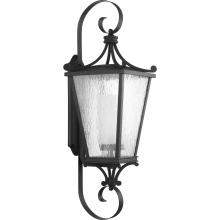 Progress P6629-31MD - Cadence Collection Black One-Light Extra-Large Wall Lantern