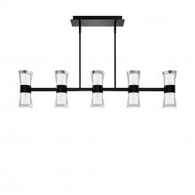  PD-91536-35-BK - Hourglass Pendant Light