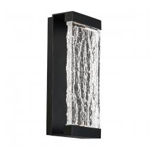  WS-W39114-BK - FUSION Outdoor Wall Sconce Light