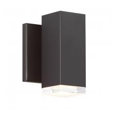 WAC US WS-W61806-BZ - BLOCK Outdoor Wall Sconce Light