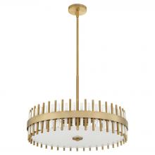  11946 - Cassio 6 Light Pendant | Aged Brass