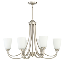  41976-BNK - 6 Light Linear Chandelier