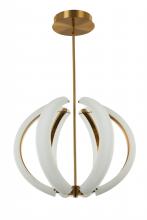 Craftmade 58890-SB-LED - Unwind Small LED Pendant in Satin Brass