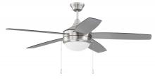  EPHA52BNK5-BNGW - 52" Phaze Energy Star 5 in Brushed Polished Nickel w/ Brushed Nickel/Greywood Blades