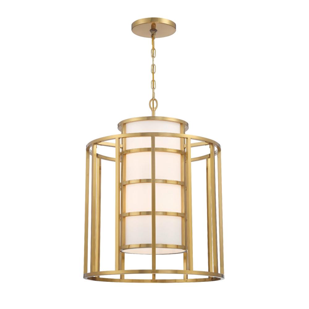 Brian Patrick Flynn Hulton 6 Light Luxe Gold Chandelier